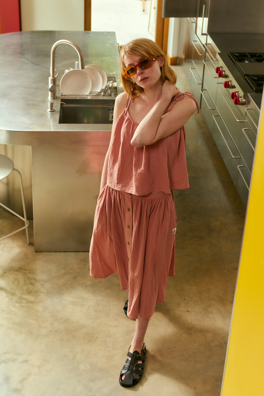 L.F.Markey Dimitri Top Blush