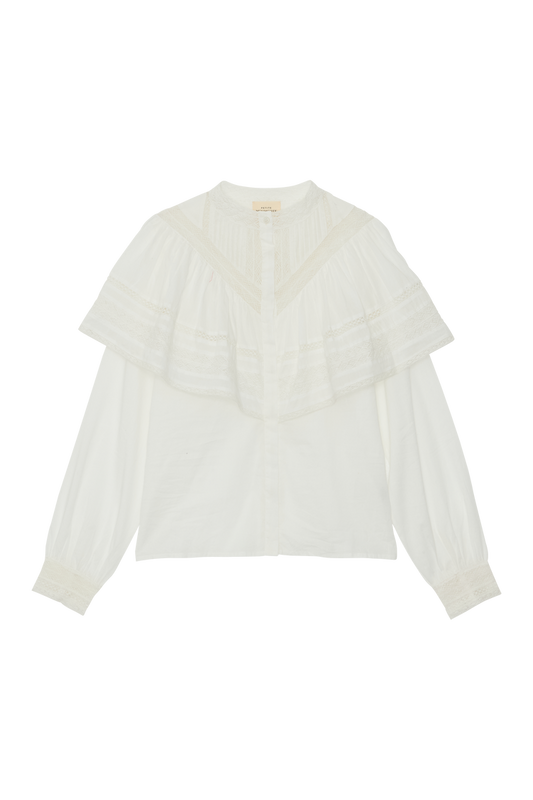 Petite Mendigote Milady Blouse Ecru