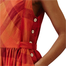 Load image into Gallery viewer, Sideline Frankie Dress Red Check
