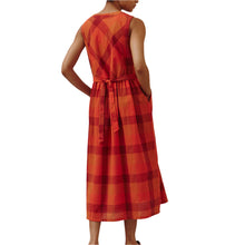 Load image into Gallery viewer, Sideline Frankie Dress Red Check
