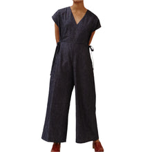 Load image into Gallery viewer, Sideline Ava Jumpsuit Dark Indigo
