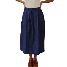 Load image into Gallery viewer, Sideline Minty Skirt Indigo
