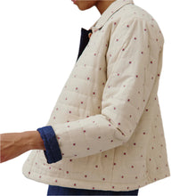 Load image into Gallery viewer, Sideline Dawn Jacket Ecru Pattern / Denim
