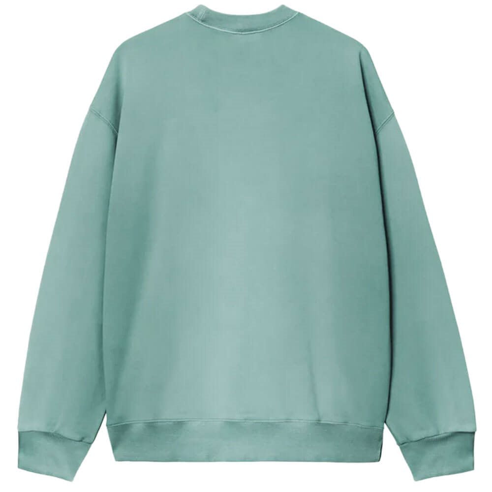 Carhartt WIP Hudson Sweatshirt Saguaro Chalk Wash