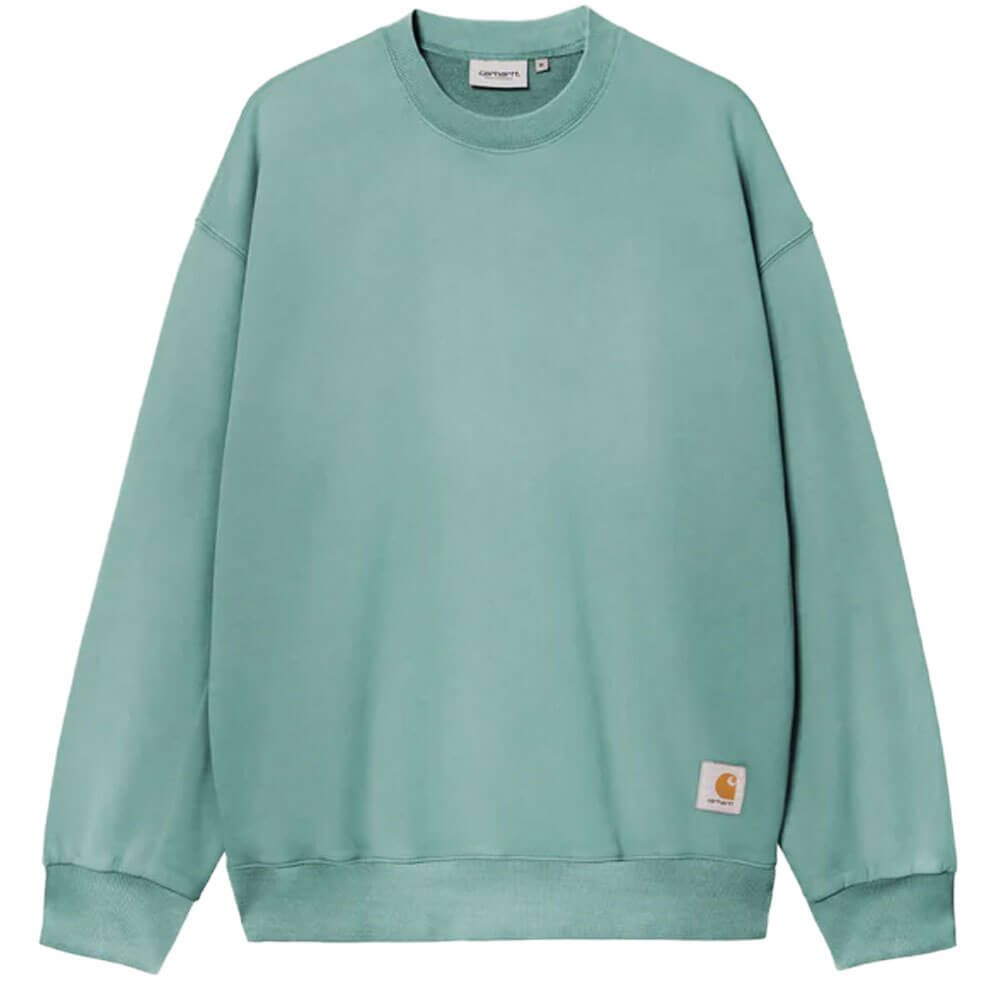 Carhartt WIP Hudson Sweatshirt Saguaro Chalk Wash