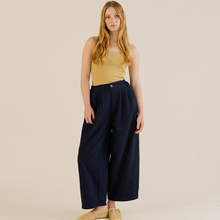 Sideline Leila Trousers Indigo