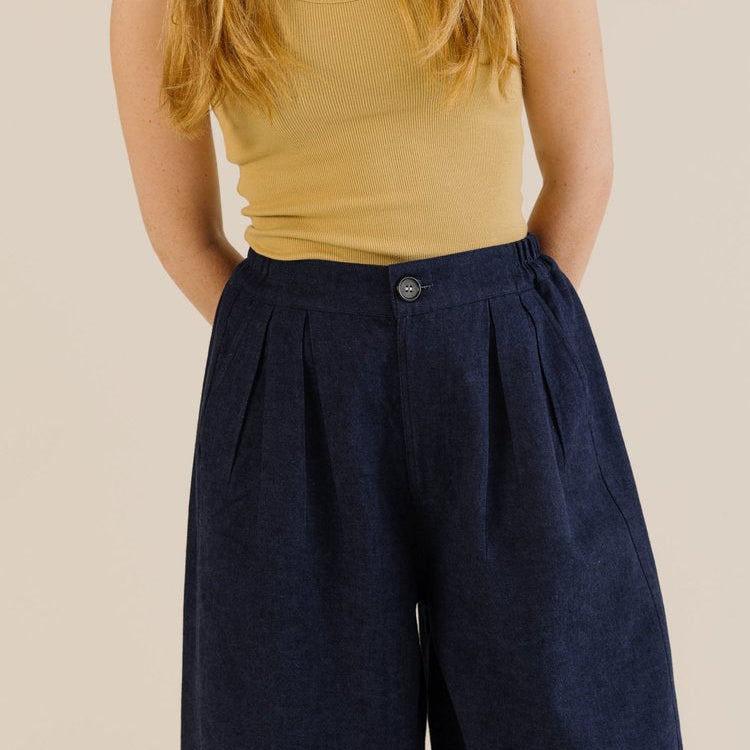 Sideline Leila Trousers Indigo