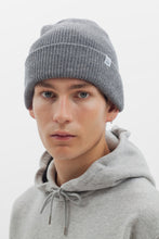 Load image into Gallery viewer, Norse Projects Norse Beanie Grey Melange
