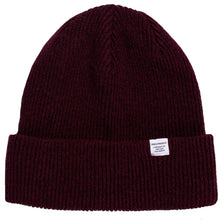 Load image into Gallery viewer, Norse Projects Norse Beanie Burgundy

