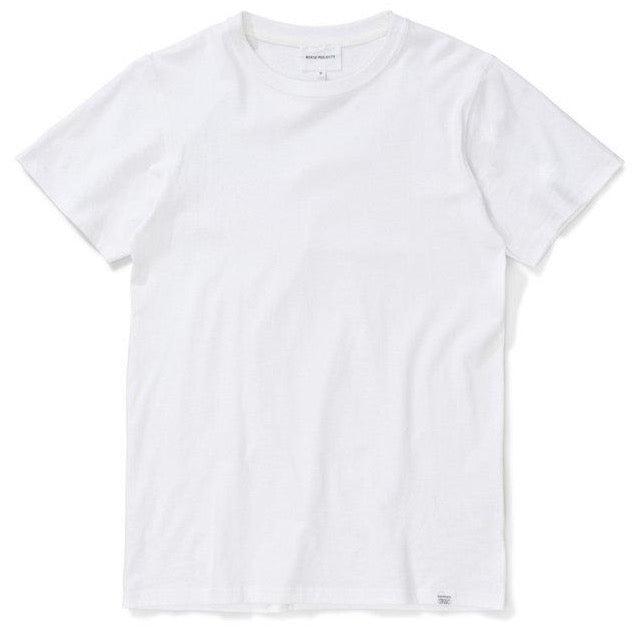 Norse Projects Niels Standard Slim Organic T-Shirt White