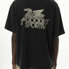 Load image into Gallery viewer, Goodies Sportive Dusty Premium Pegasus Tee Black
