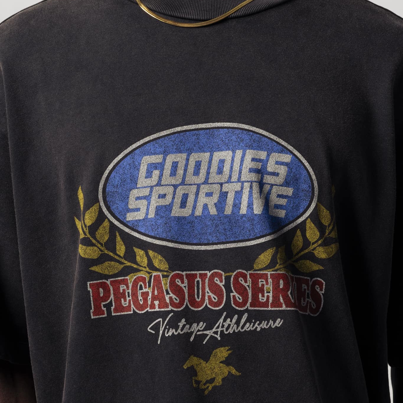 Goodies Sportive Fadeout Premium Caesar Tee Black