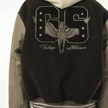 Load image into Gallery viewer, Goodies Sportive Praline Pegasus Varsity Jacket
