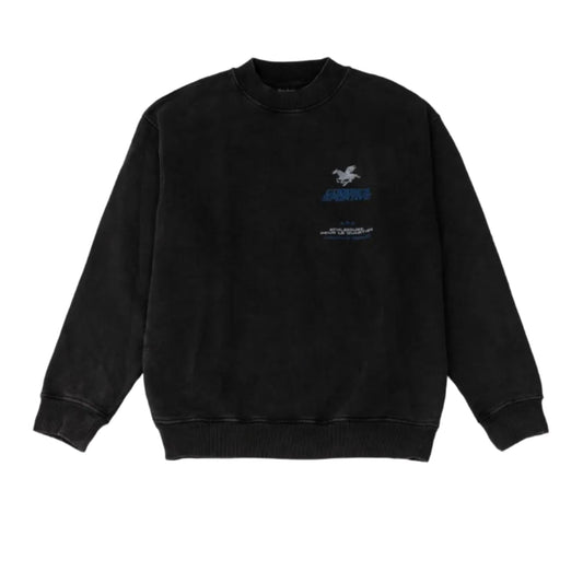 Goodies Sportive Pegasus Series Fadeout Crewneck Black