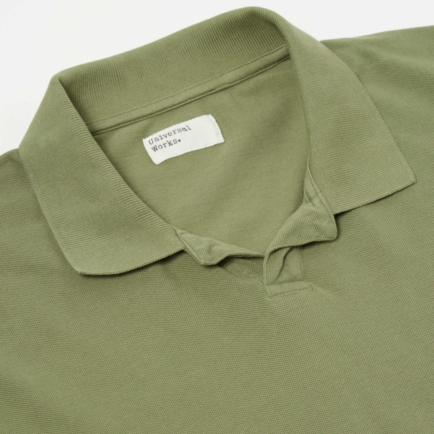 Universal Works Vacation Polo Piquet Birch