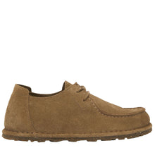 Load image into Gallery viewer, Birkenstock Utti Lace Suede Leather Gray Taupe
