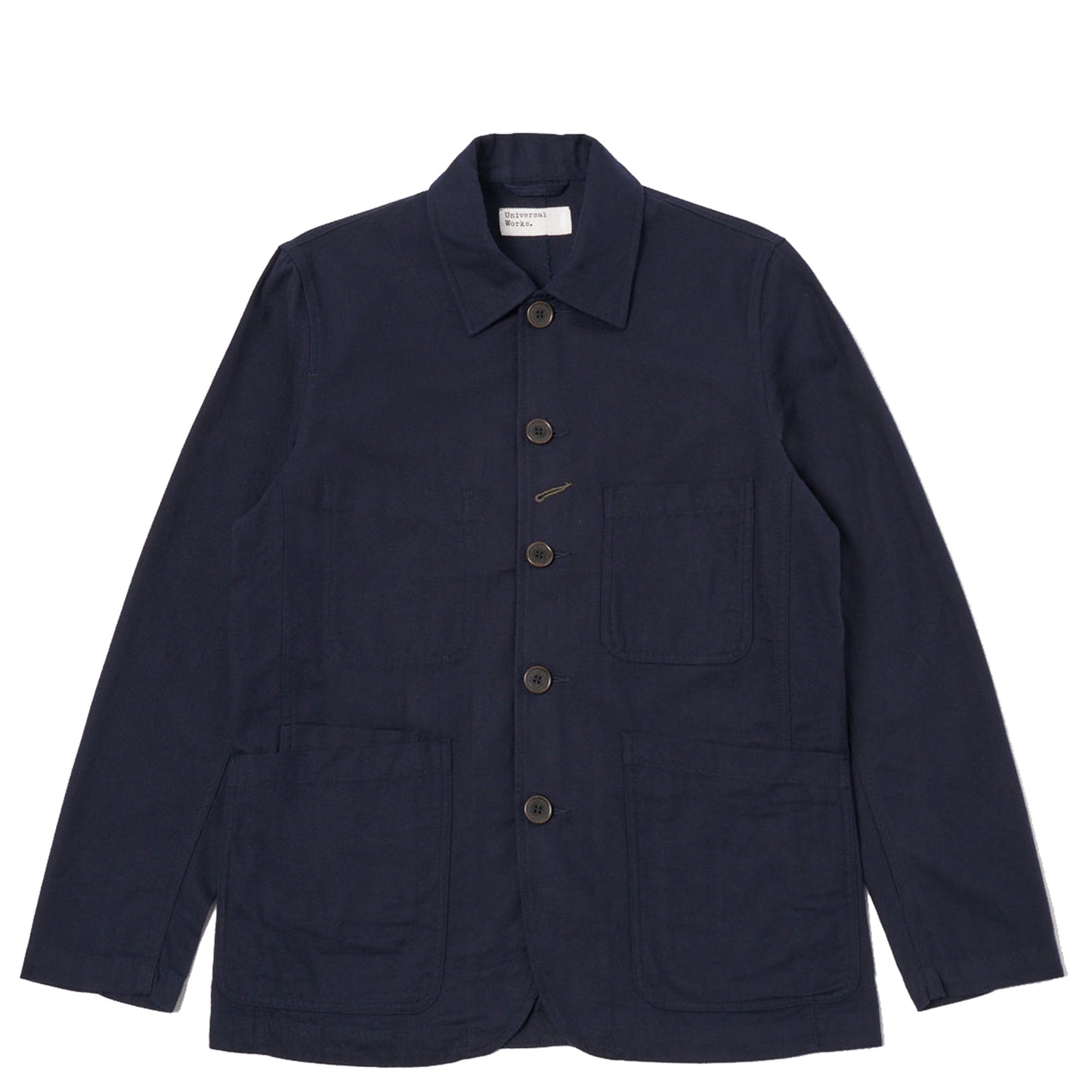 Universal Works Bakers Jacket Brushed Moleskin Navy