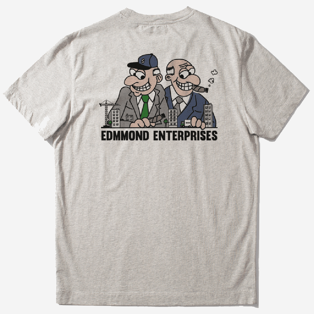 Edmmond Studios Trade T-Shirt Plain Grey