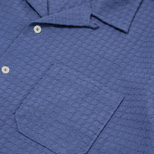 Load image into Gallery viewer, Universal Works Delos Road Shirt Blue
