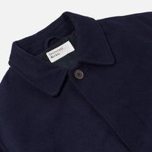 Load image into Gallery viewer, Universal Works Mac Coat Navy
