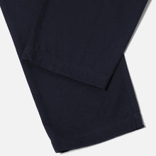 Load image into Gallery viewer, Universal Works Brushed Moleskin Military Chino Navy
