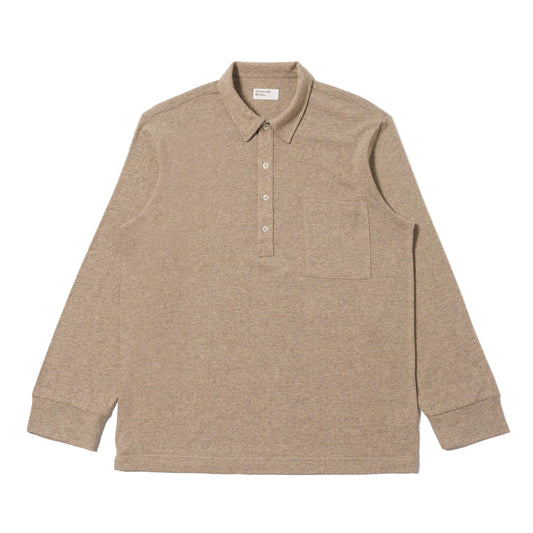Universal Works Pullover LS Shirt Dark Sand