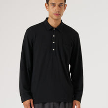 Load image into Gallery viewer, Universal Works Pullover LS Shirt Black
