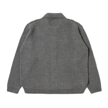 Load image into Gallery viewer, Universal Works Charlie Cardigan Textured Merino Knit Grey
