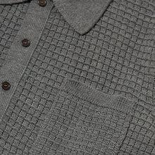 Load image into Gallery viewer, Universal Works Charlie Cardigan Textured Merino Knit Grey
