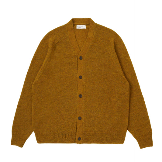 Universal Works David Alpaca Cardigan Gold