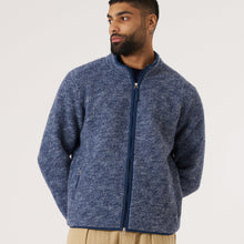 Load image into Gallery viewer, Universal Works Fleece Climbing Jacket Blue
