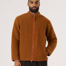 Load image into Gallery viewer, Universal Works Fleece Climbing Jacket Orange

