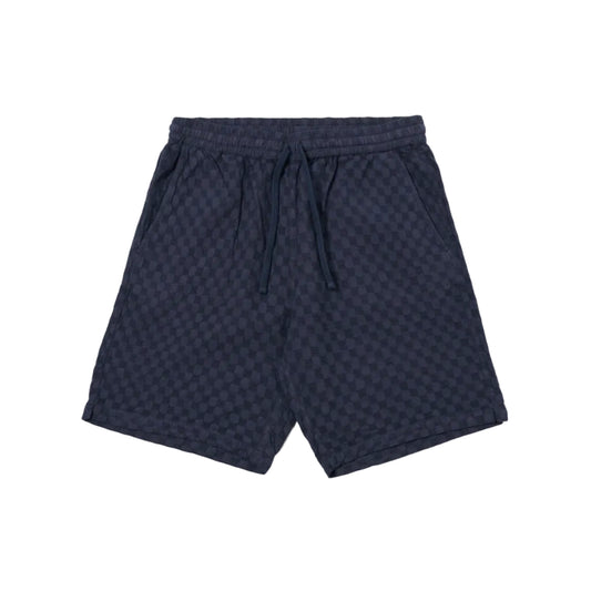 Universal Works Simple Short Dot Waffle Navy