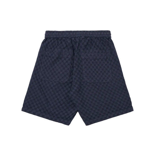 Universal Works Simple Short Dot Waffle Navy