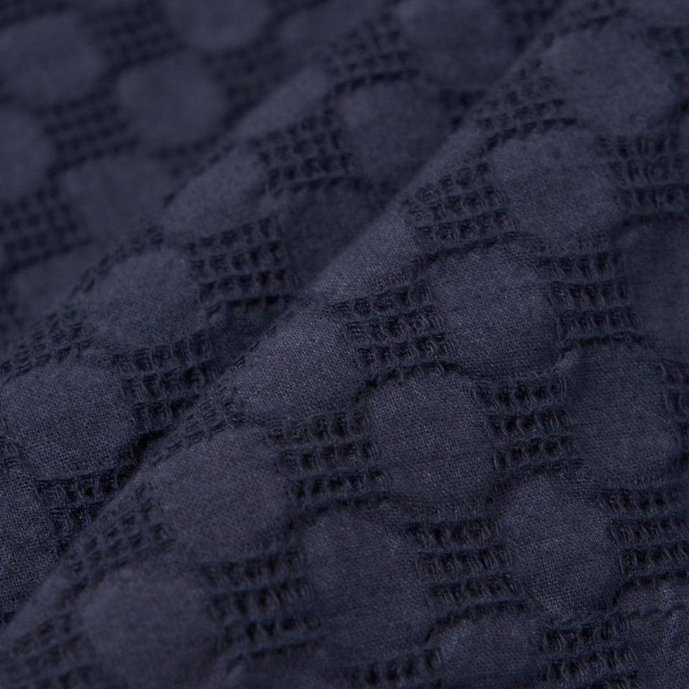 Universal Works Simple Short Dot Waffle Navy