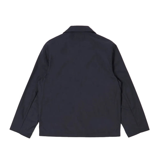 Universal Works Peached Poplin Franck Jacket Navy