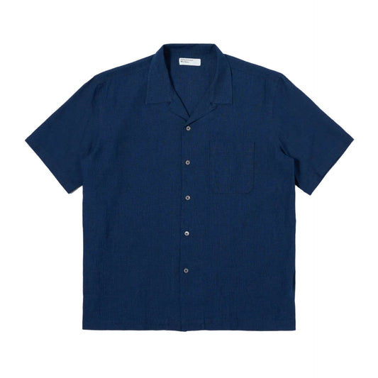 Universal Works Road Shirt Lincot Denim Indigo