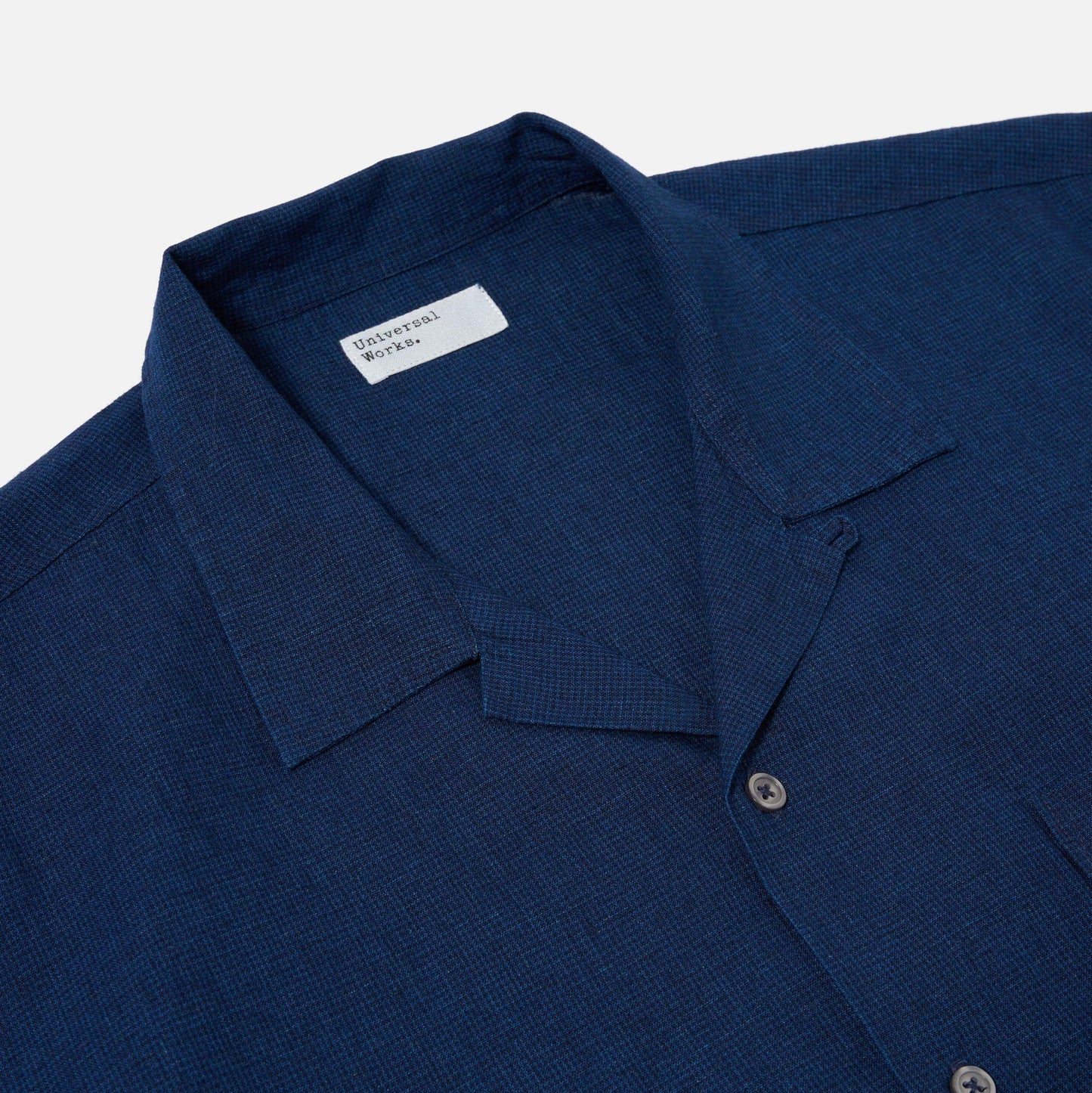 Universal Works Road Shirt Lincot Denim Indigo