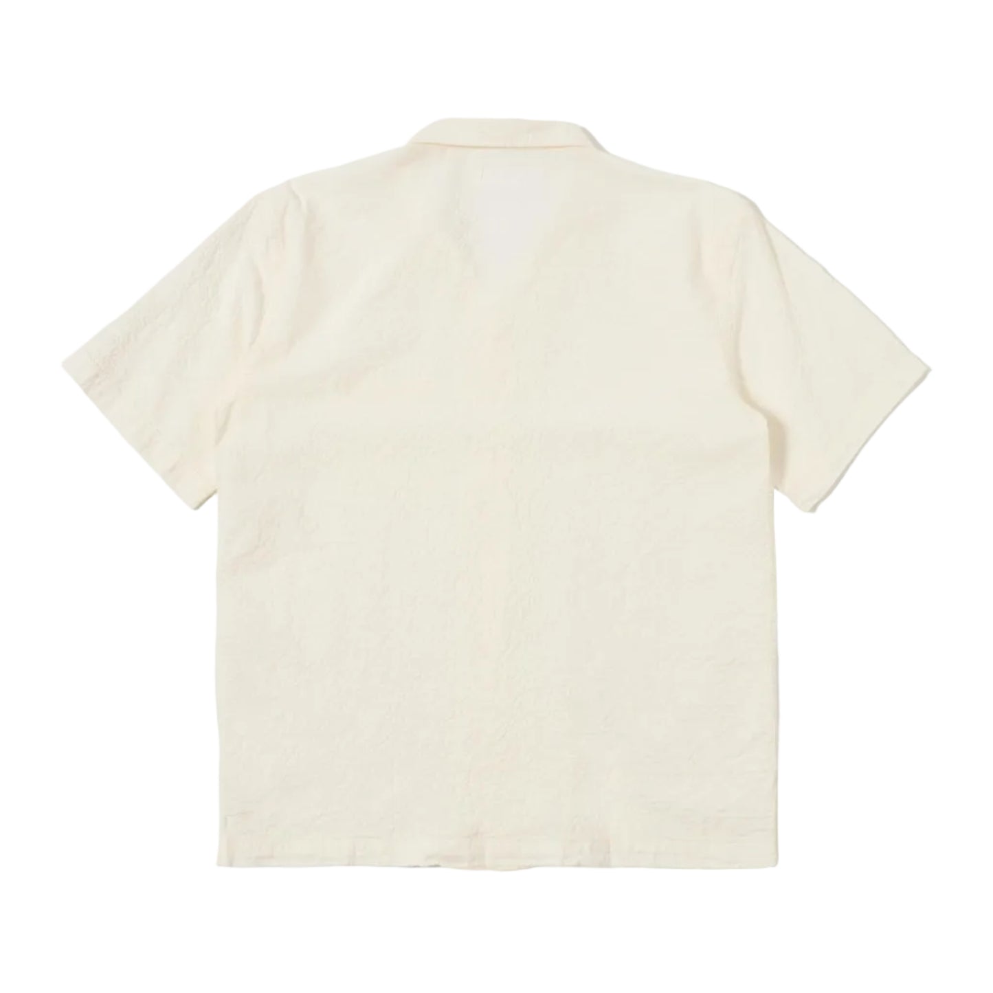 Universal Works Road Shirt Arten Seersucker Ecru