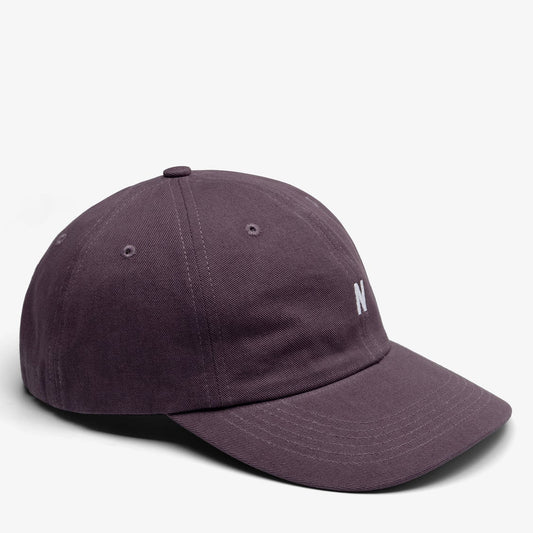 Norse Projects Twill Sports Cap Vintage Violet