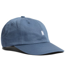Load image into Gallery viewer, Norse Projects Twill Sports Cap Light Stone Blue
