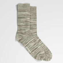 Load image into Gallery viewer, Norse Projects Bjarki Cotton Twist Sock Sediment Green
