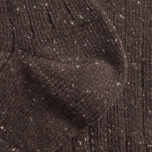 Load image into Gallery viewer, Norse Projects Bjarki Neps Sock Seal Brown
