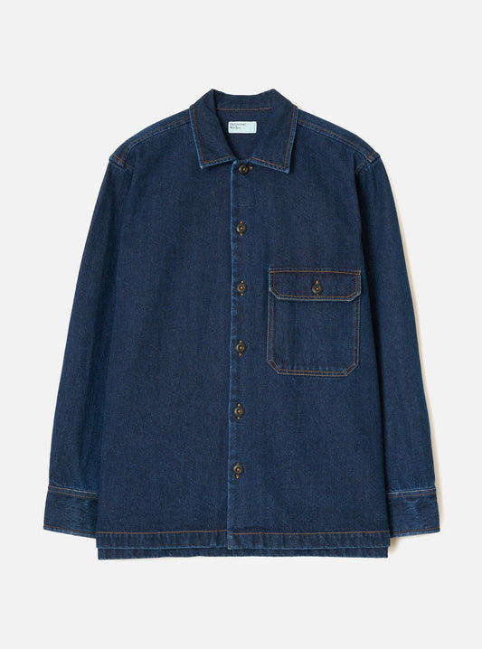 Universal Works Fatigue Shirt Indigo