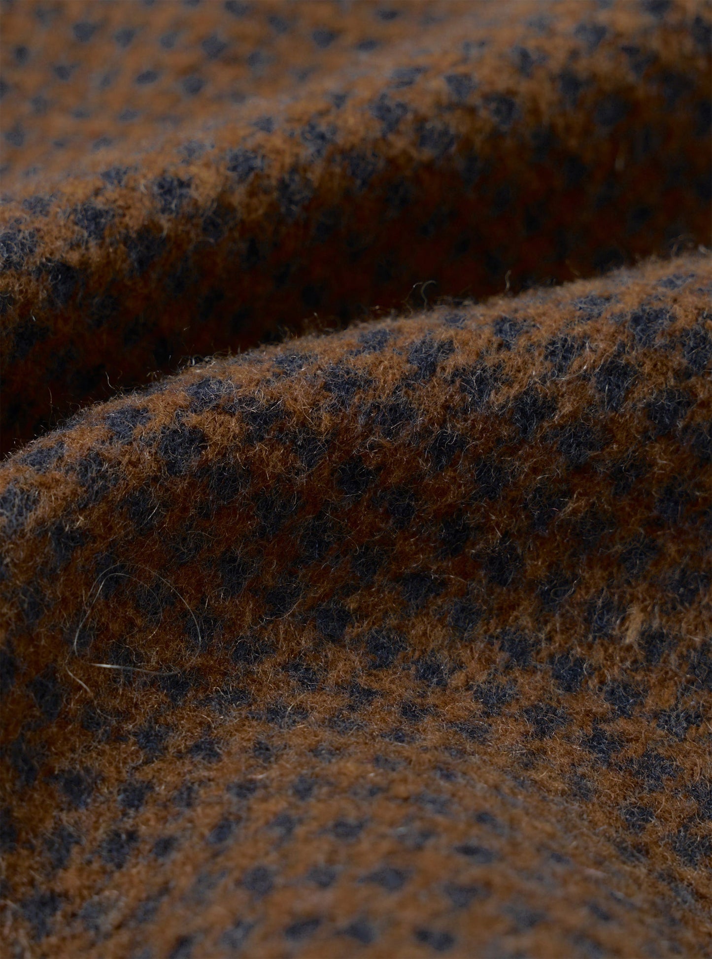Universal Works Stan Coat Navy/Brown