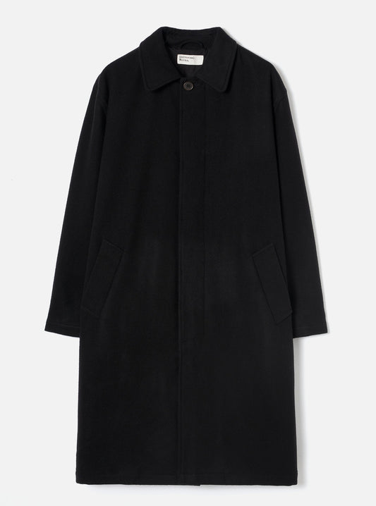 Universal Works Mac Coat Black
