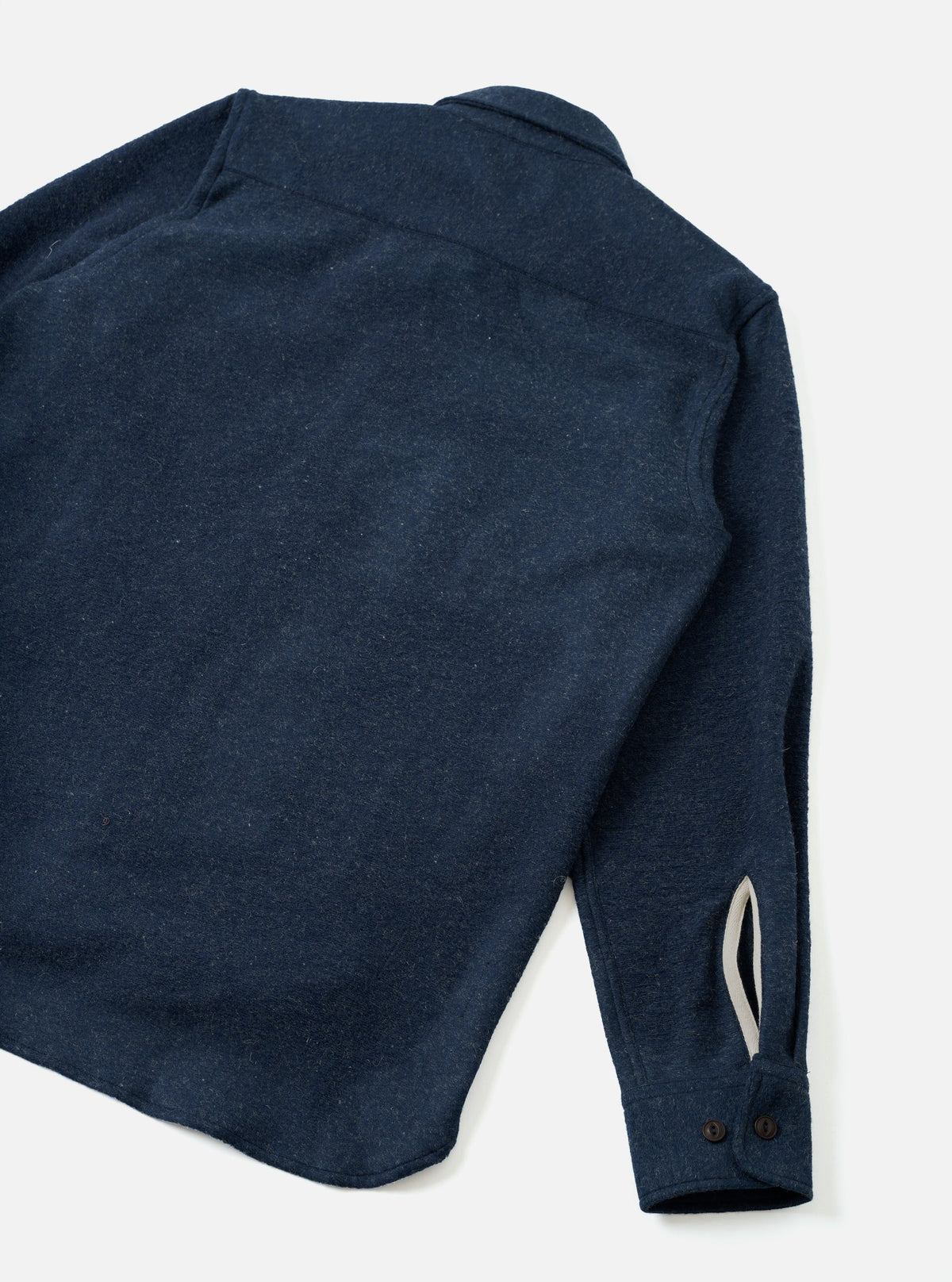 Universal Works Work Shirt Dam Marl Navy