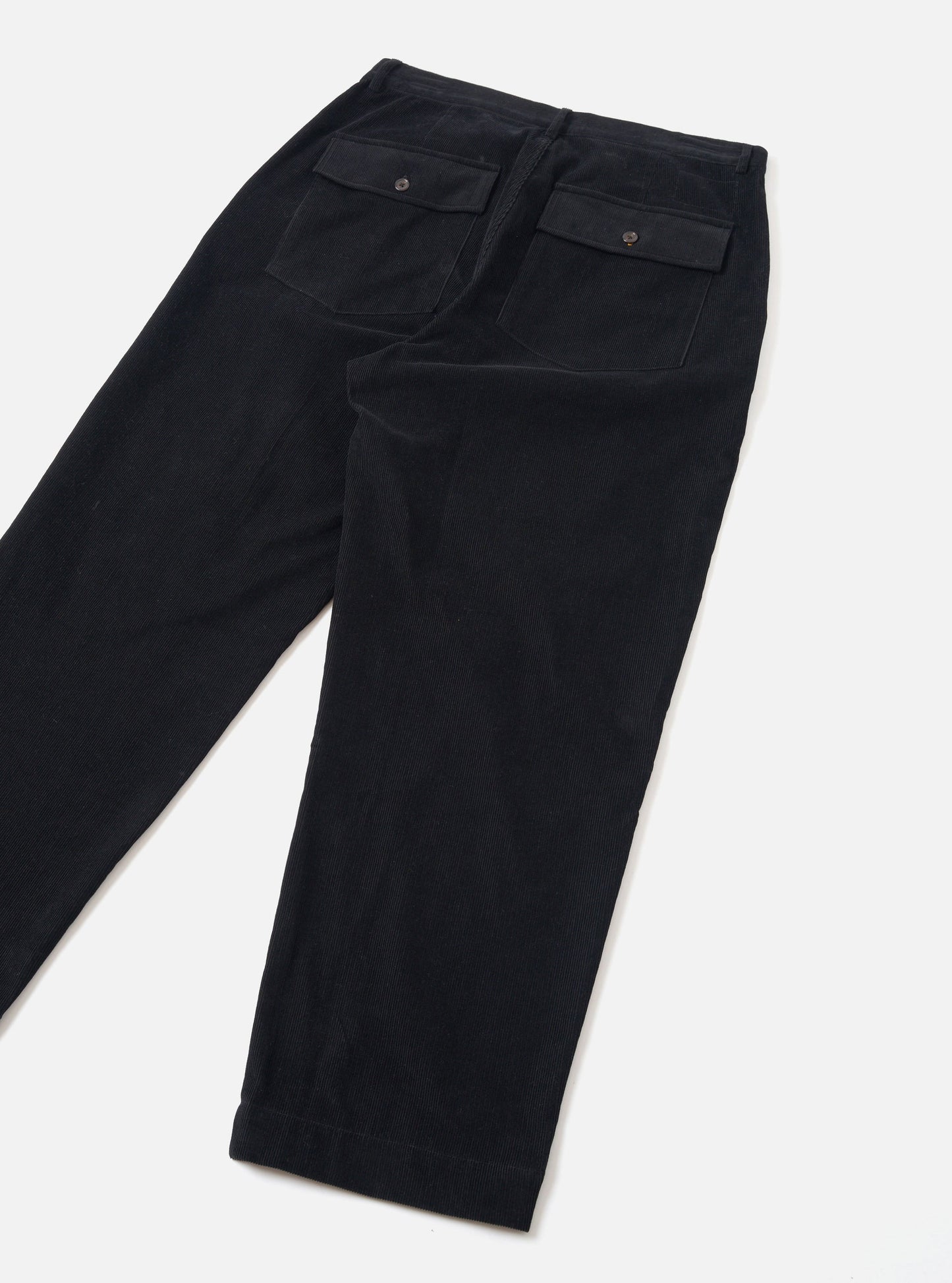 Universal Works Grad Chino Cord Black