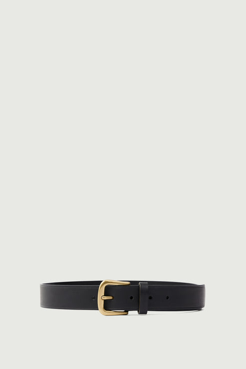 Soeur Cafe Leather Belt Black