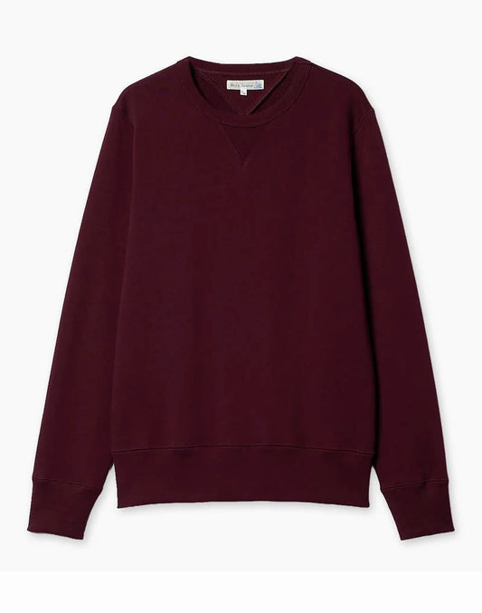 Merz b. Schwanen 3M46 Vintage Classic Sweatshirt Burgundy